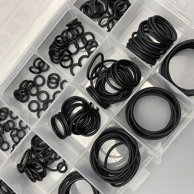 Auto Repair Cs - 225-teiliges NBR-O-Ring-Set mit Außendurchmesser 6-30 mm,