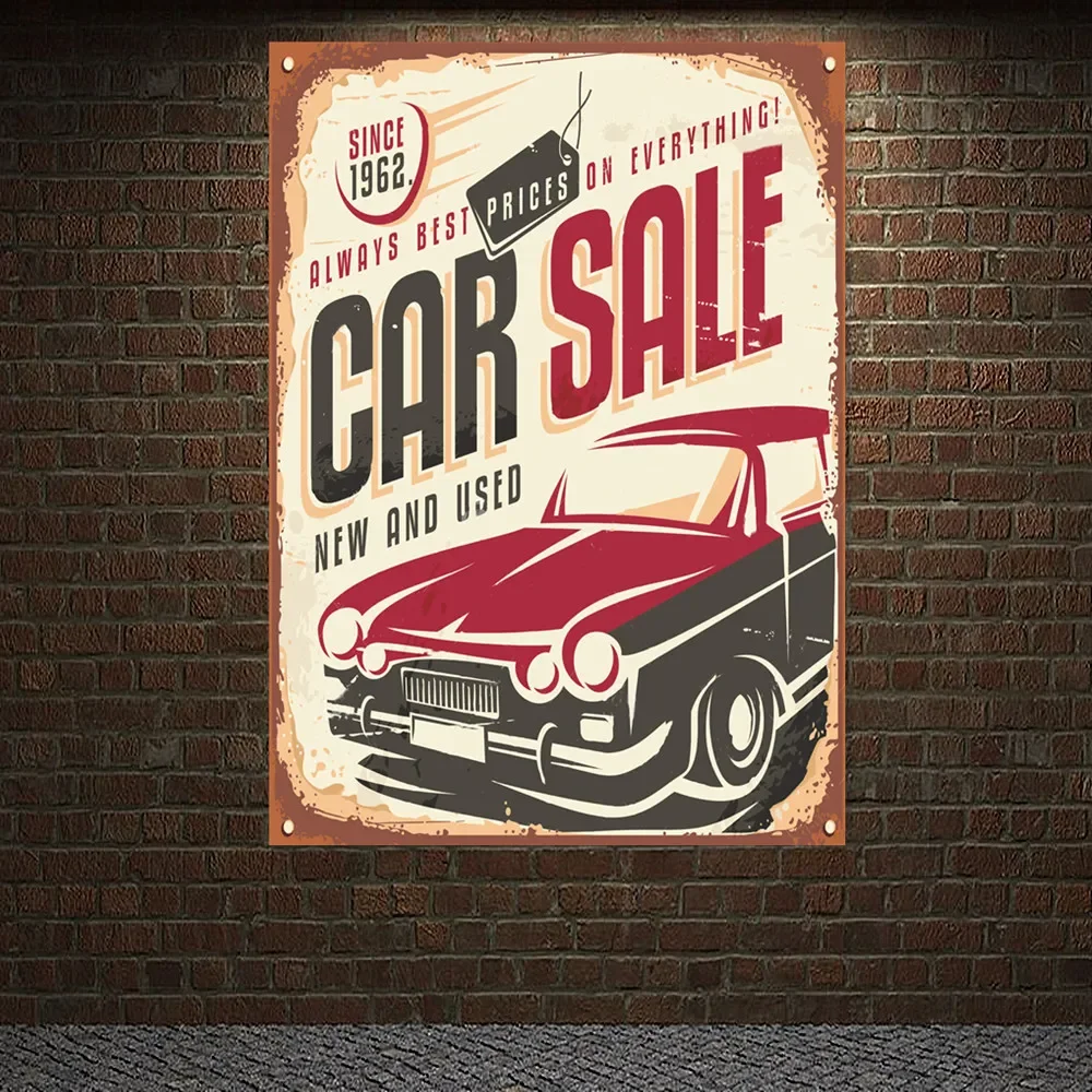 Vintage AUTO SALE SERVICE Post – Auto Repair Shop For Sale Bewertung und Preis